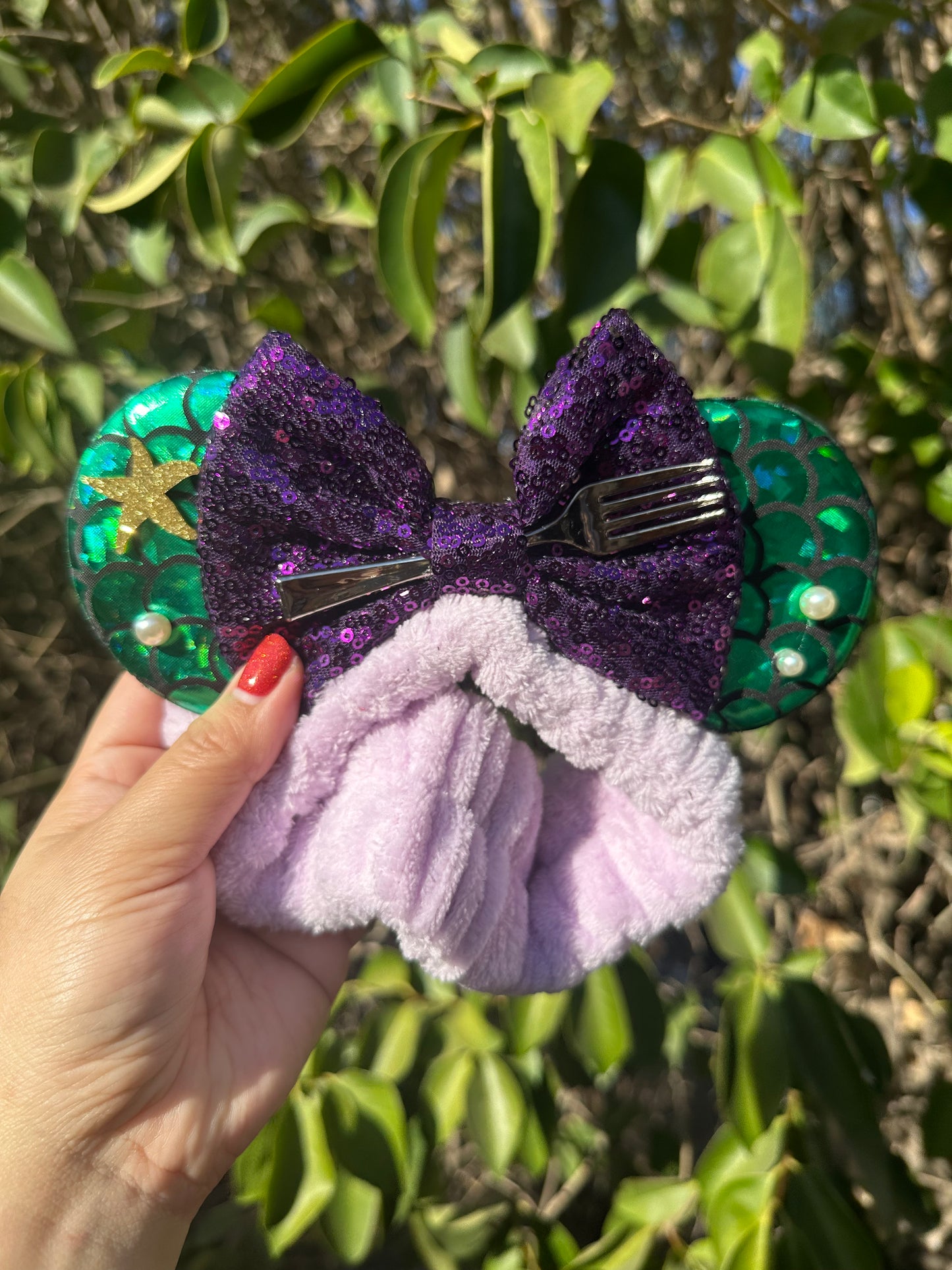 Mermaid Bear Magical Spa Headband