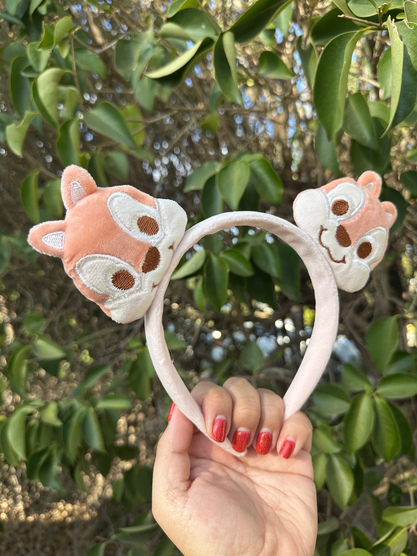 Twin Chipmunks Character Ears
