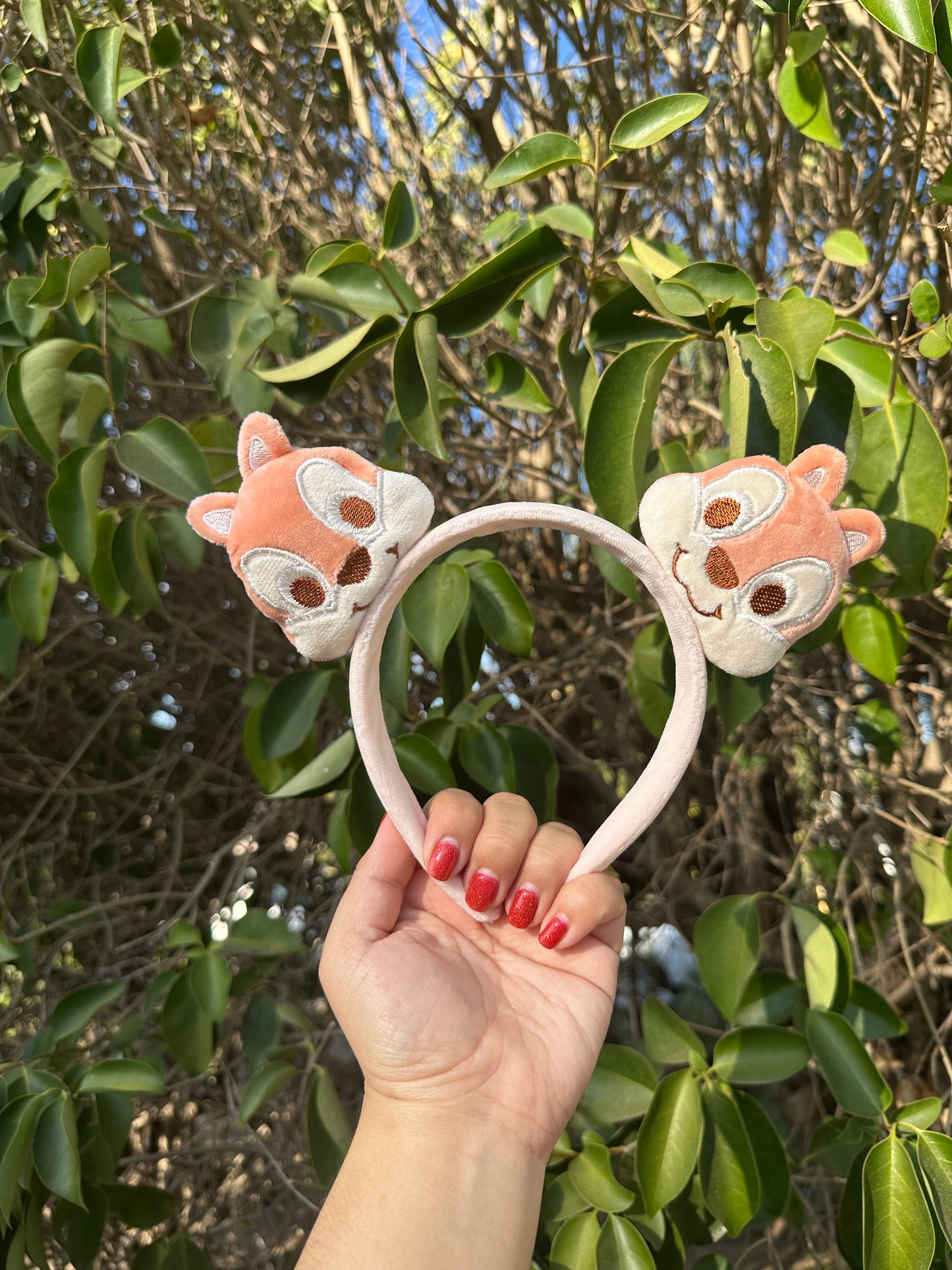 Twin Chipmunks Character Ears