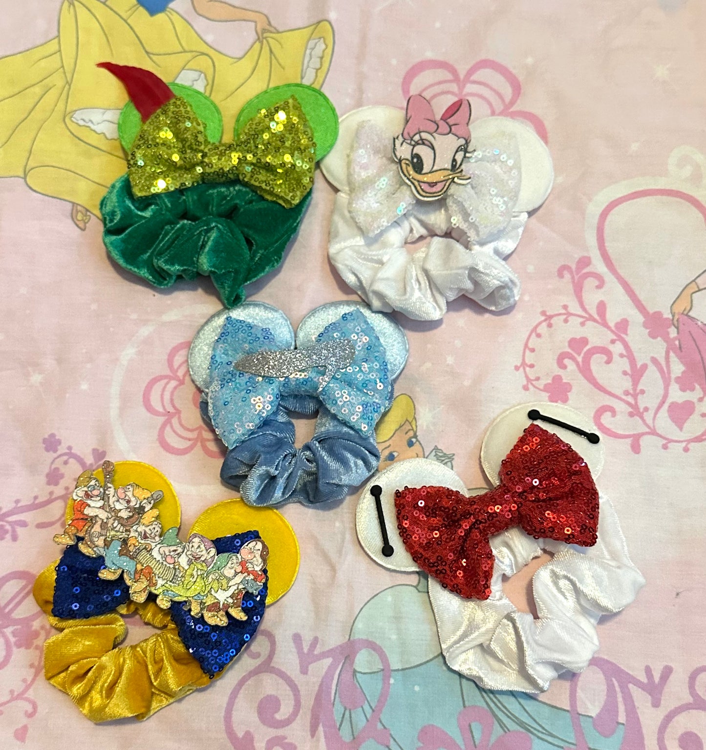 Character Scrunchies