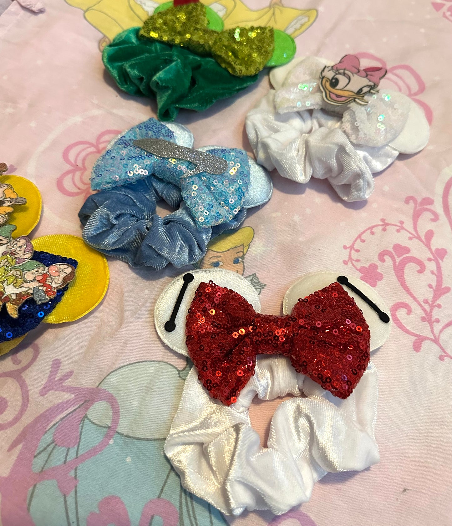 Character Scrunchies