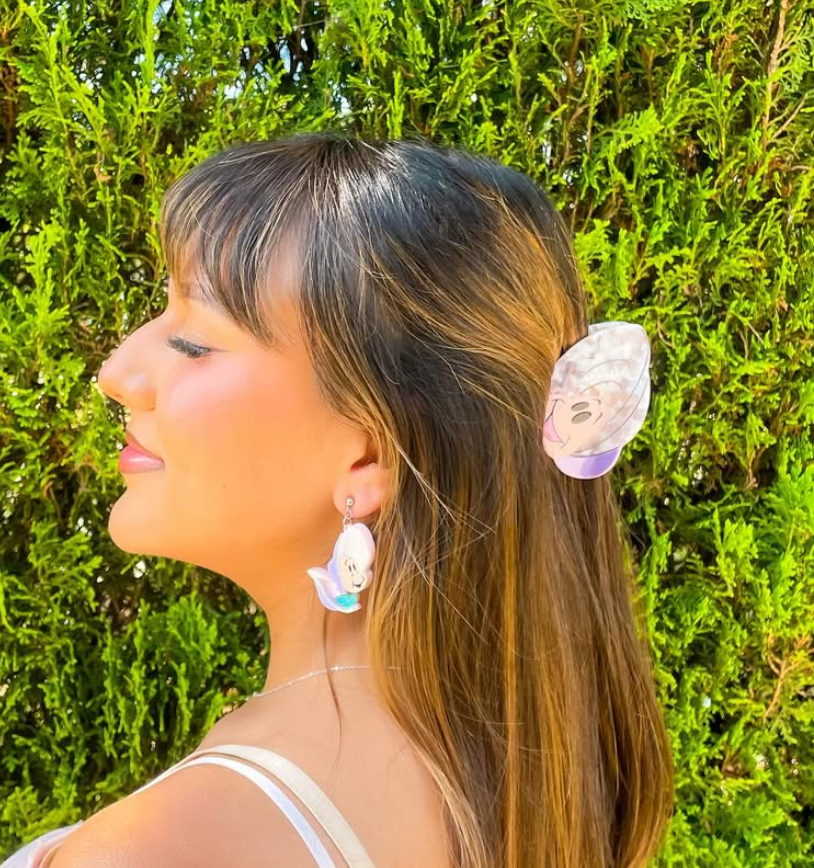 Baby Oyster Hair Clip