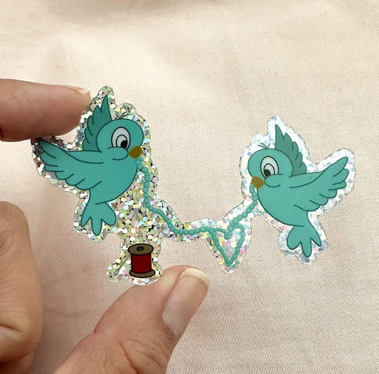 Cindy Birds, Cinderella, Helper Birds, Cindy, Cute birds, Blue birds, Disney, Princess sidekicks
