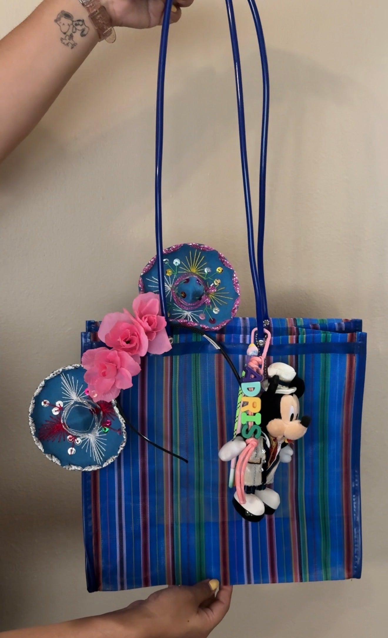 Mercado Bag Blue