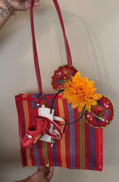 Mercado Bag Red