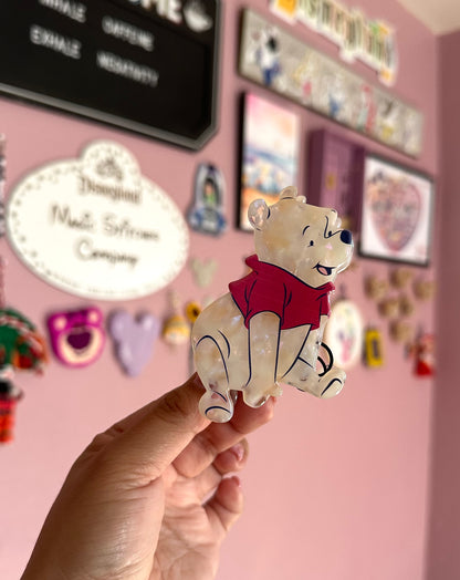 Pooh Hair Clip