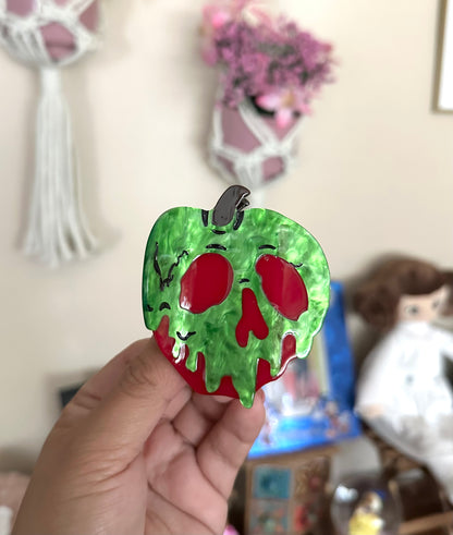 Poison Apple Hair Clip