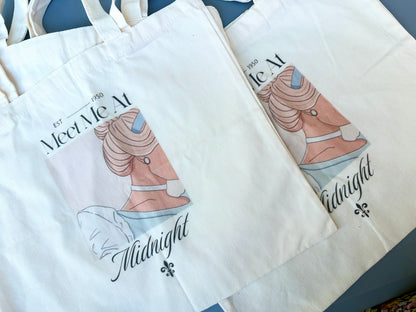 Midnight Princess Tote Bag