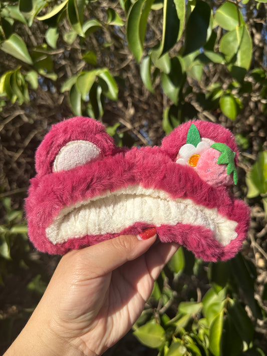 Strawberry Bear Magical Spa Headband