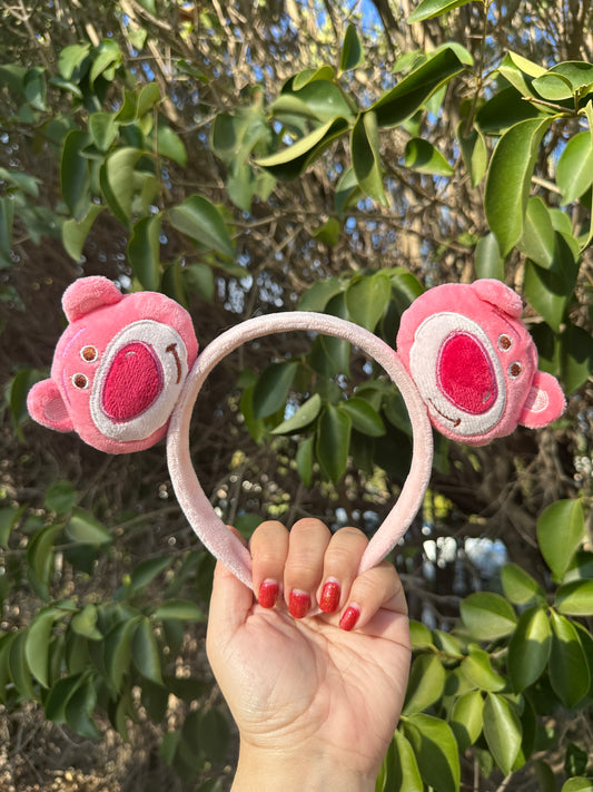 Strawberry Bear Character Ears