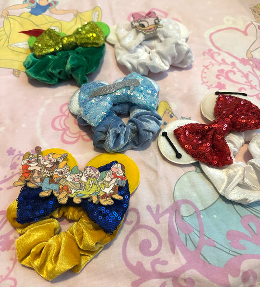 Character Scrunchies