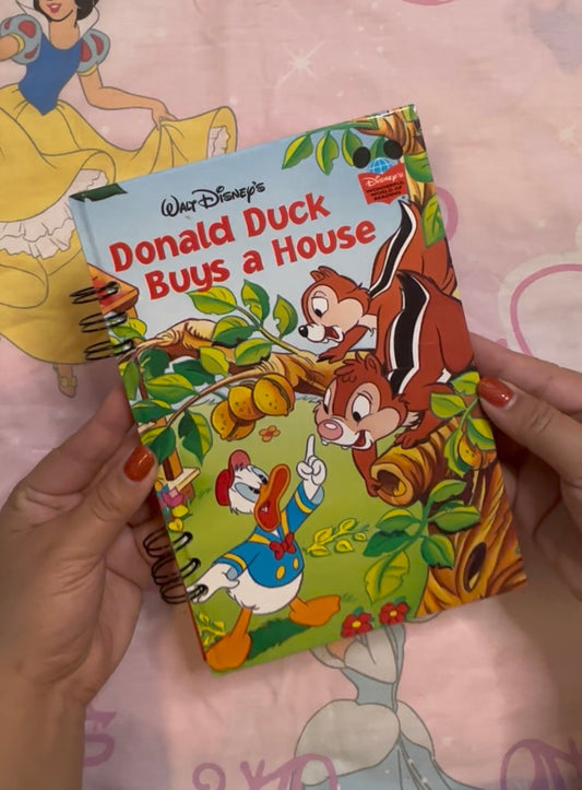 Duck and Chipmunks Lined Notebook