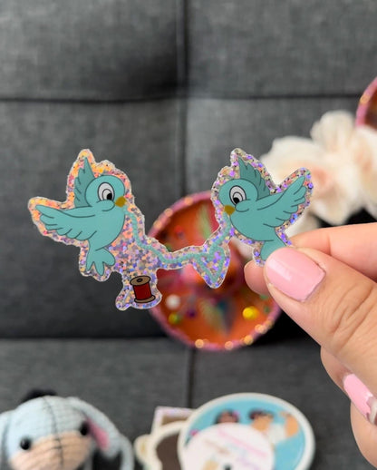 Cindy Birds, Cinderella, Helper Birds, Cindy, Cute birds, Blue birds, Disney, Princess sidekicks
